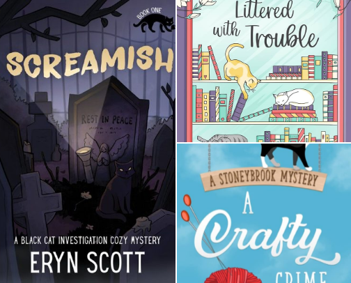 Favourite Cozy Books 📚 cover photo collage