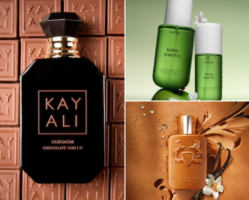 Switching from summer to fall/winter fragrance with these amazing recommendations! cover photo collage