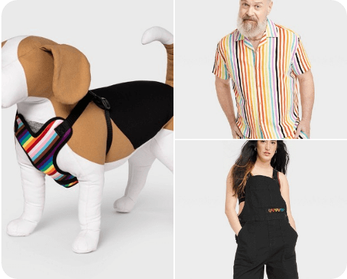 Support Target LGBT Pride cover photo collage