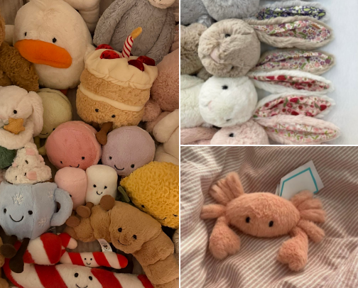 My dream Jellycats 2026 🧸 cover photo collage