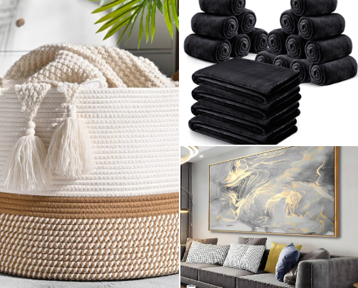 Around your home cover photo collage