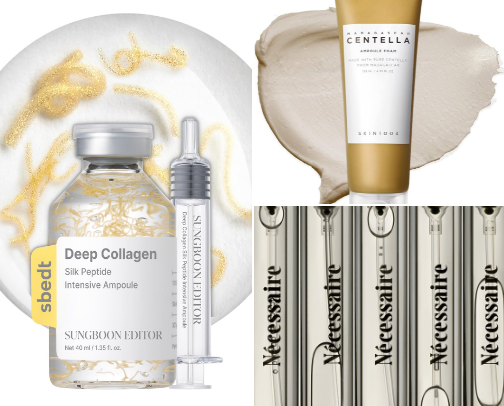 Secret Skincare Gems - Sensitive Skin Edition cover photo collage