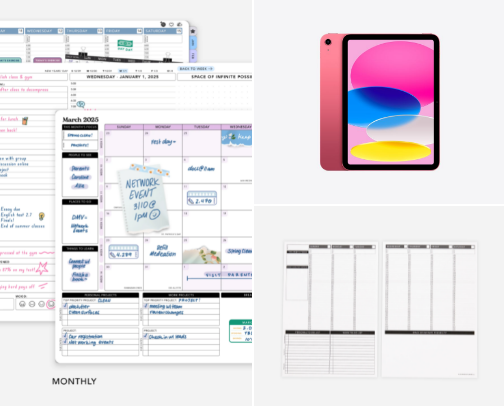 College Guide to Organization cover photo collage