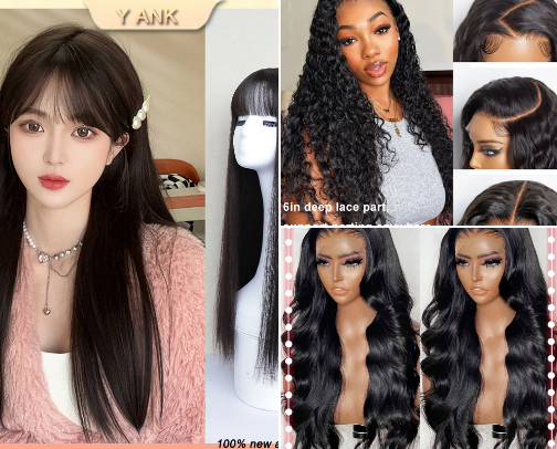 Quality wigs that looks fab! cover photo collage
