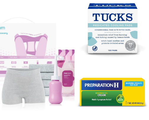 Postpartum must haves cover photo collage