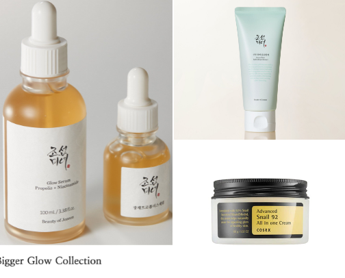 skincare faves cover photo collage