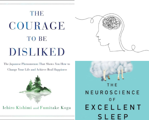 Books that stopped my overthinking cover photo collage