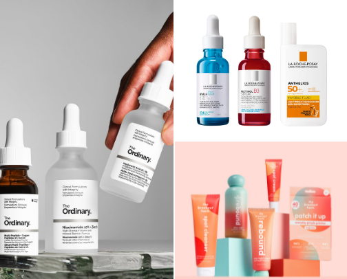 Affordable Skin Care cover photo collage