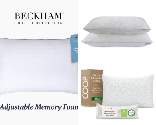 I Finally Fixed My Stiff Neck Mornings After Trying 15 Different Pillows cover photo collage