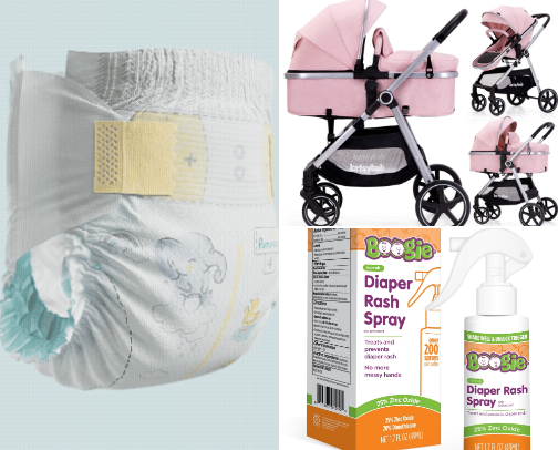 Baby Supplies from a Mother of Five! ✨ cover photo collage