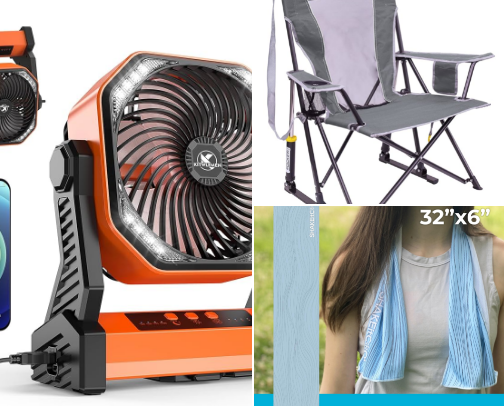 Must have ballfield items cover photo collage