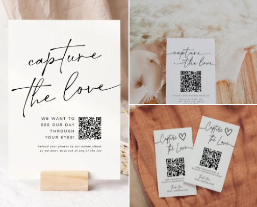 Etsy Trend Capture the love wedding stationery cover photo collage