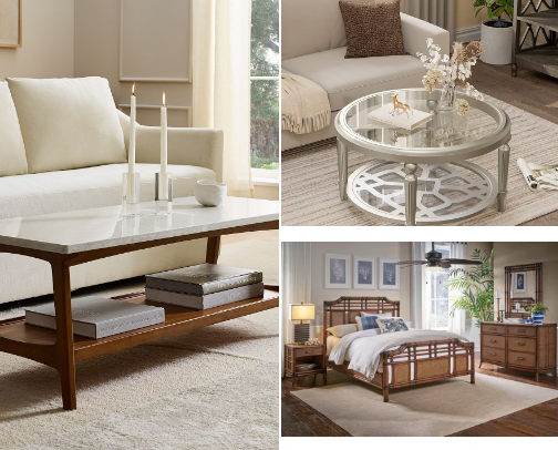 Home furniture cover photo collage
