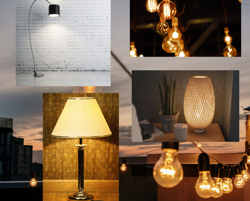 Trending portable lights cover photo collage
