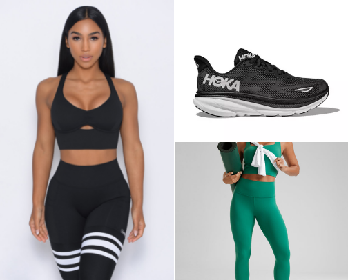 Hot Girl Gym Bag Checklist cover photo collage