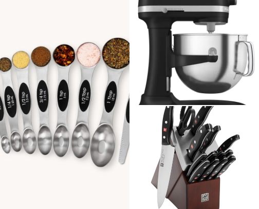 Kitchen must haves! cover photo collage
