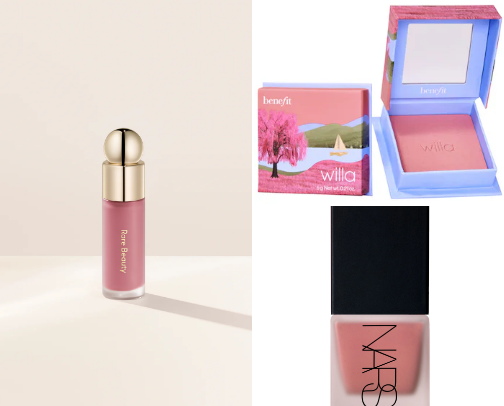 high end blushes from sephora cover photo collage