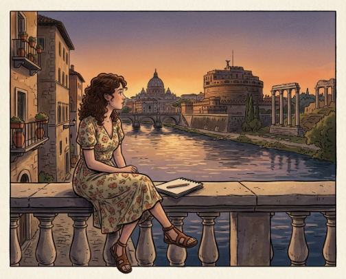 Rome Aesthetic: The Slow & Dreamy Itinerary cover photo collage