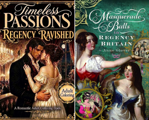 Regency Core/Jane Austen/Bridgerton/Pride and Prejudice/Passionate Period Romance cover photo collage