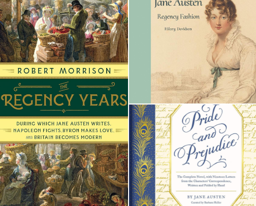 Regency Core/Jane Austen/Bridgerton/Pride and Prejudice cover photo collage
