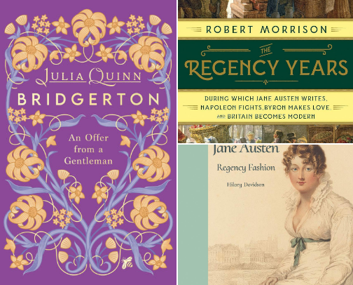 Regency Core/Jane Austen/Bridgerton/Pride and Prejudice cover photo collage
