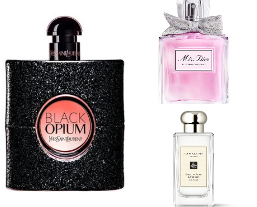 Perfume cover photo collage