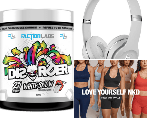 Gym favourites cover photo collage