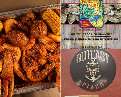 Places to eat, shop & even car repair while in Santa Rosa Beach (famously known as 30A), Florida…recommendations from a 16 year local. cover photo collage