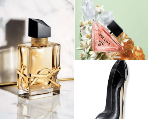holy grail perfumes cover photo collage
