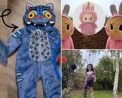 Cutest Halloween costumes and Halloween outfits for kids cover photo collage