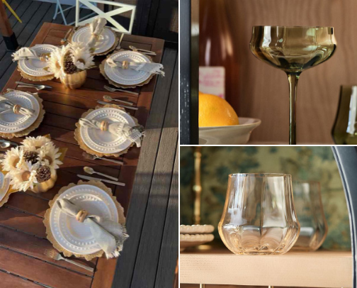 Set A Dreamy Fall Dinner Table ✨🦃 cover photo collage