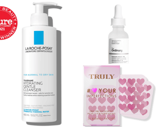fav skincare cover photo collage