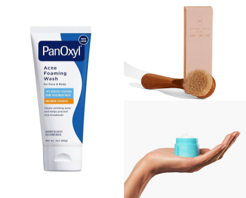 Skin care 🤎 cover photo collage