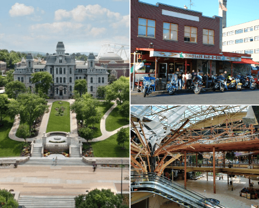 Syracuse NY things to do cover photo collage