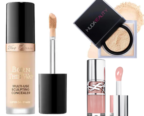 Makeup besties | buying over and over again cover photo collage