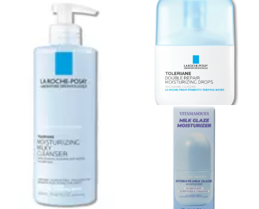 Skincare and Beauty cover photo collage