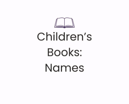 Children's Library: Names cover photo collage