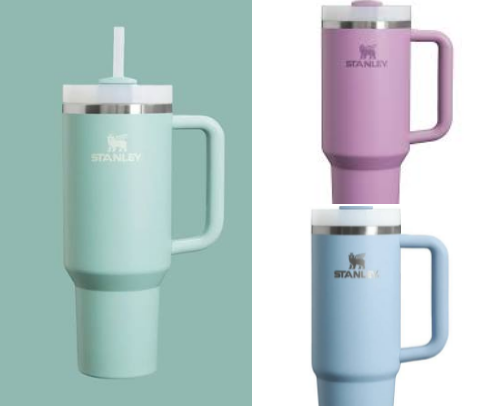 Cute and trendy water bottles. cover photo collage