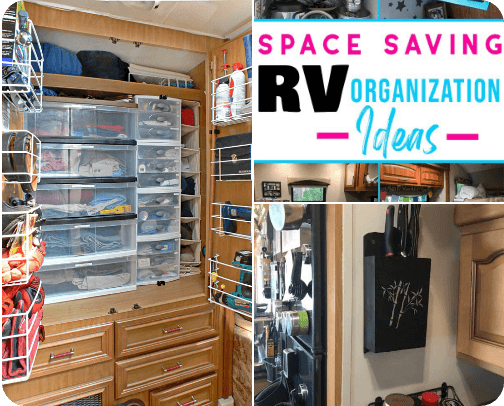 Rv organization ideas cover photo collage