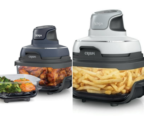 Check Out The Ultimate Ninja Crispi 4-in-1 Cook-and-Store Solution cover photo collage