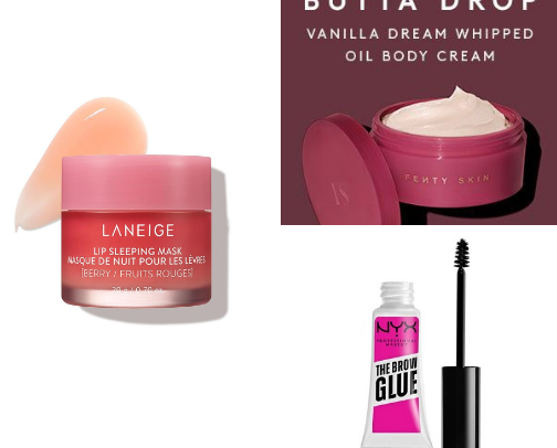 My favorite beauty recs cover photo collage