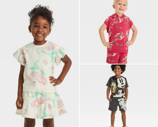 Target Toddler Disney Clothes cover photo collage
