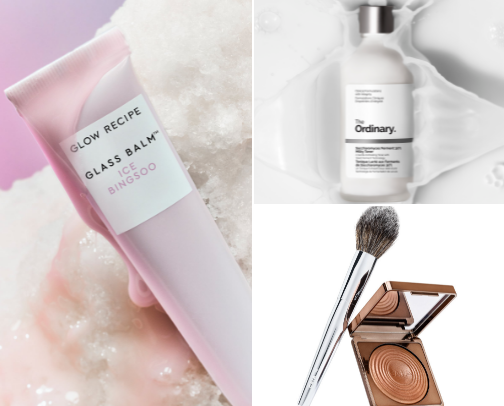 “Everything You Need for That Effortless Glow-Up” cover photo collage