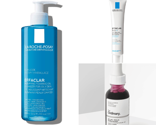 Skin care faves cover photo collage