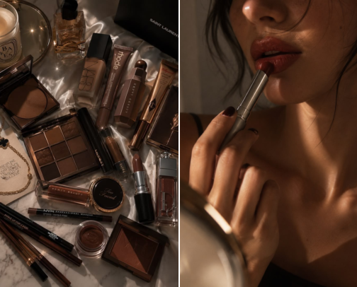 Everyday Makeup Essentials cover photo collage