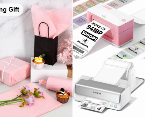Small Business Packaging cover photo collage