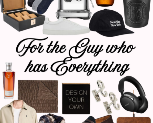 Gifts for the Guy who has Everything (except for these ofc!) cover photo collage