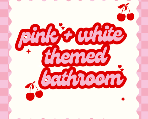 Aesthetic Bathroom Must-Haves for a Cozy, Minimal Vibe (Pink and White Bathroom Theme) cover photo collage