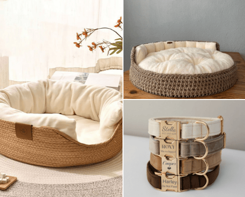 All the products your fur baby deserves 🐾 cover photo collage