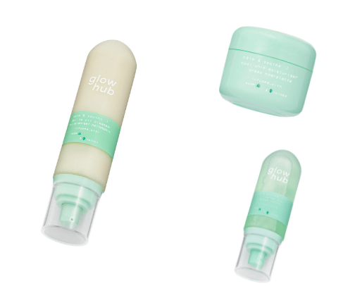 Skincare cover photo collage